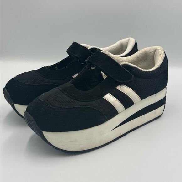 Vintage Y2K LEI Platform Mary Jane Velcro Sneakers | Size 9 - Picture 5 of 10